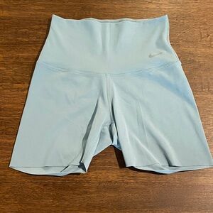 Nike Women's Sky Blue Bike Shorts